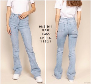 Jeans flair Hello miss 6156