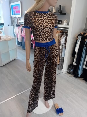 Tweedelig leopard setje giorgia 25583