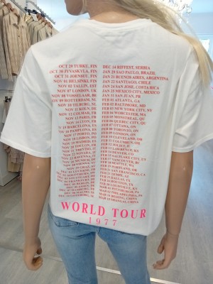 Shirt worldtour  back print white 801594