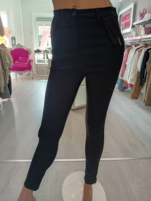 Stretch broek zwart new collectie