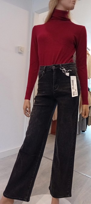 Wide leg hello miss jeans HM5313-2