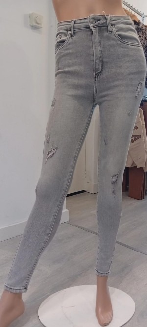 Jeans grijs VS miss high waist SHW 8127