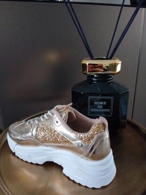 Sneaker goud glitter A 188-87